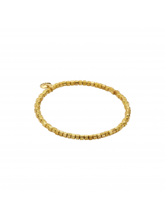 Bracelet doré mat