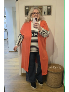 Long gilet coral bay