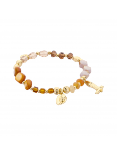 Bracelet Texas marron