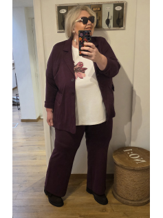 Blazer lie de vin Vero