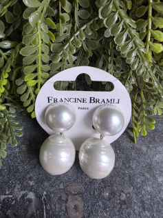 Boucles CLIPS en perles
