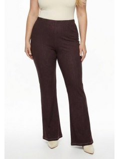 Pantalon denim marron