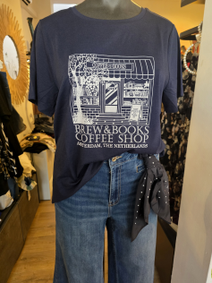 Tee-shirt coffee shop marine
