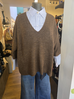 Pull Thirza chocolat