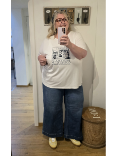 Tee-shirt coffee shop blanc