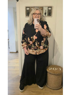 Pantalon extra large noir