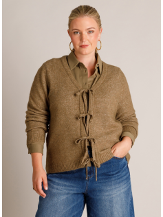 Gilet kaki taupe