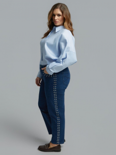 Jeans à clous