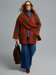 Veste à carreaux