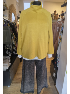 Pull jaune