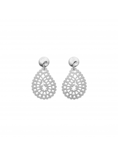Boucles argentées cashmere