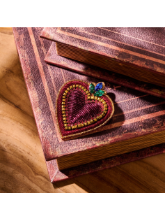 Broche coeur