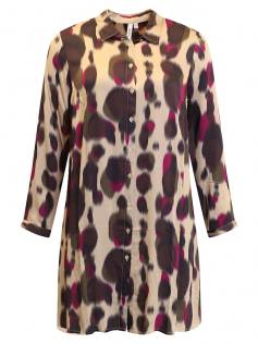 Longue chemise imprimée
