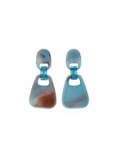 Boucles bleu orage