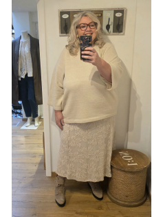 Jupe beige Cindy