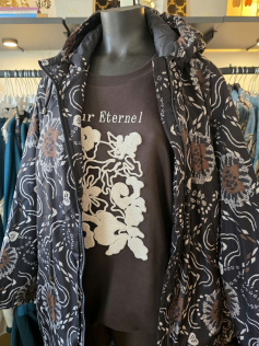 Anorak fleuri