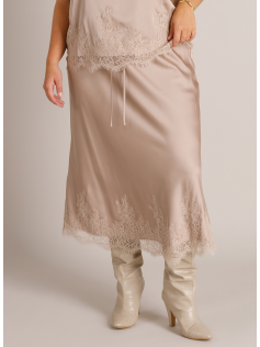 Jupe beige Zelina